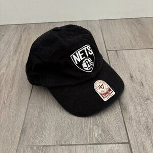Men's Brooklyn Nets '47 Black Fitted Cap